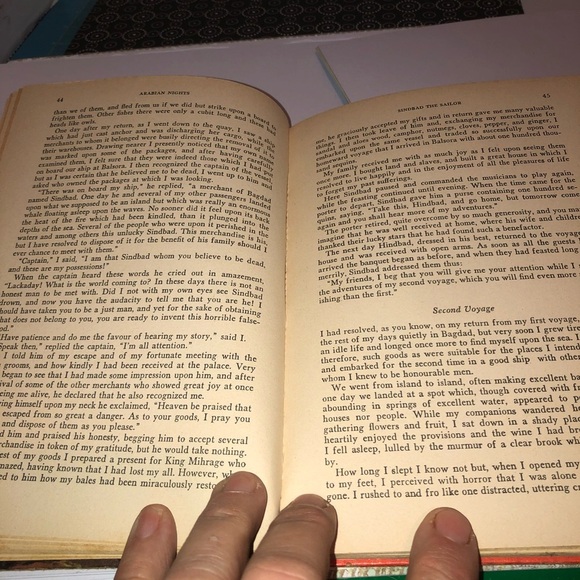 Arabian Nights Illustrated Book - 1970 - a collectible book for every child. - Picture 5 of 7